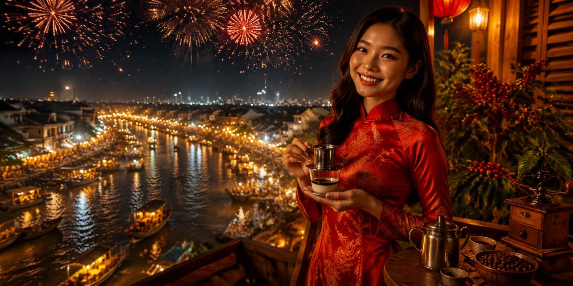 Người dùng khu vực Mekong ngồi uống cà phê và kiểm tra tài khoản casino trực tuyến